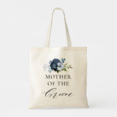 marinier floral script moeder van de groom tote bag (Achterkant)
