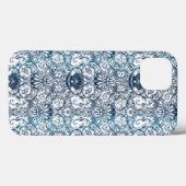 Marinière Vintage Patroon Case-Mate iPhone Case (Achterkant (horizontaal))