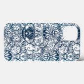Marinière Vintage Patroon Case-Mate iPhone Case (Achterkant (horizontaal))