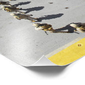 Mariniers aan boord van een CH-46E Zee Knight-heli Foto Afdruk (Hoek)