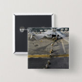 Mariniers bereiden zich voor op een MH-60S Vierkante Button 5,1 Cm (Voorkant /achterkant)