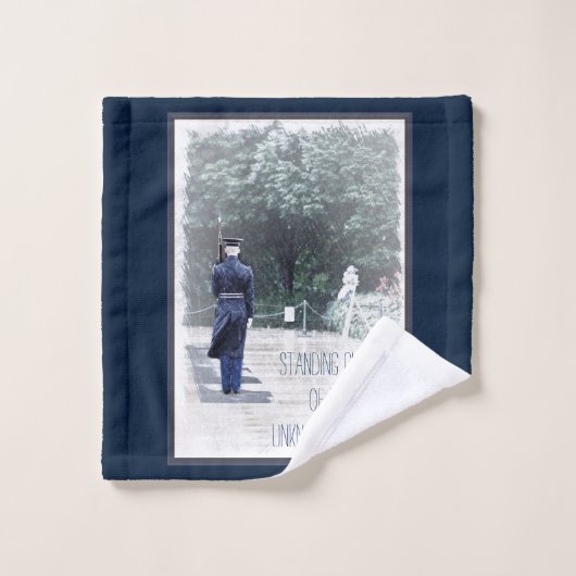 Mariniers - Bewaking van de onbekende soldaat Bad Handdoek (Wasdoekje)