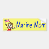 mariniers corps patriotisme bumpersticker (Voorkant)