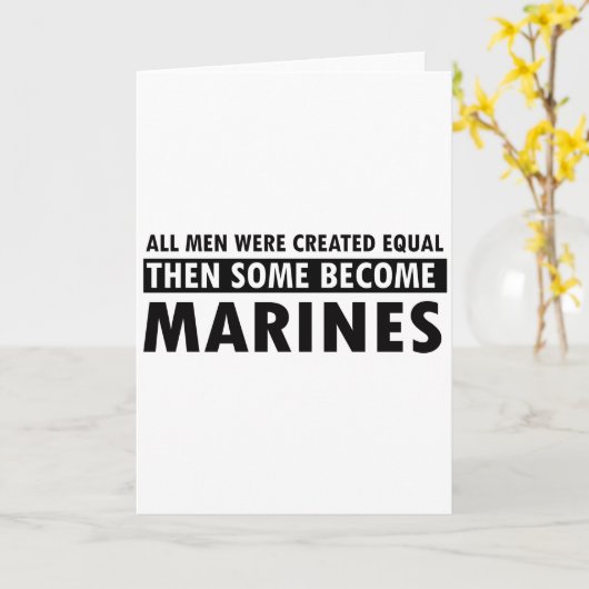 Mariniers design kaart (Gele Bloem)