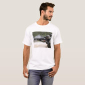 Mariniers die geweren schieten t-shirt (Voorkant volledig)