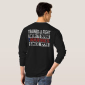 MARINIERS getraind om Longsleeve Shirt te bestrijd (Achterkant volledig)