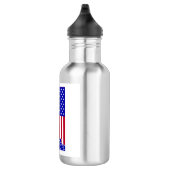 Mariniers hijsen Amerikaanse vlag Waterfles (Rechts)