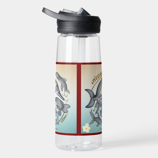 Mariniers in gevaar waterfles (Rechts)