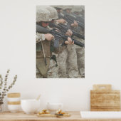 Mariniers in Irak Poster (Keuken)