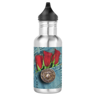 Mariniers, Jeans en Rozen! OoRah! Waterfles