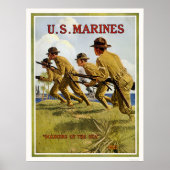 Mariniers - "soldaten van het zee" poster (Voorkant)