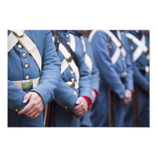 Mariniers uit de Amerikaanse burgeroorlog, militai Foto Afdruk (Voorkant)