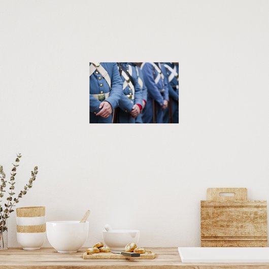 Mariniers uit de Amerikaanse burgeroorlog, militai Poster (Keuken)