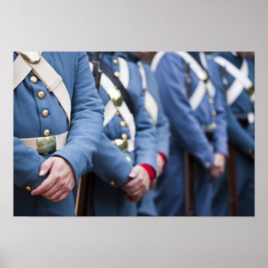 Mariniers uit de Amerikaanse burgeroorlog, militai Poster (Voorkant)
