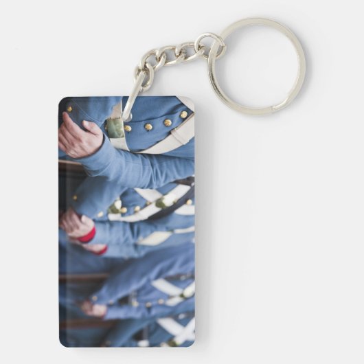 Mariniers uit de Amerikaanse burgeroorlog, militai Sleutelhanger (achterkant)