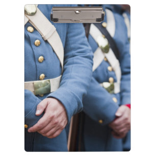 Mariniers uit het tijdperk van de Amerikaanse Burg Klembord