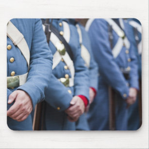 Mariniers uit het tijdperk van de Amerikaanse Burg Muismat