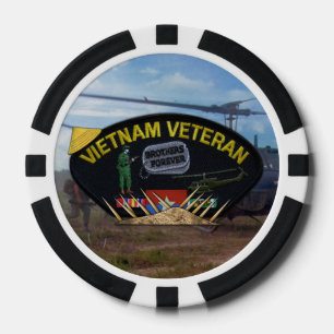 Mariniers van de marine pokerchips