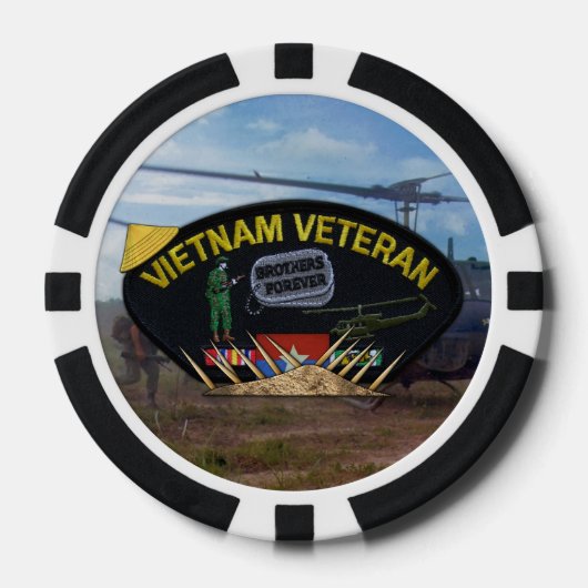 Mariniers van de marine pokerchips (Voorkant)