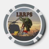 mariniers van de marine Vietnam Nam Oorlog Poker Chips (Achterkant)
