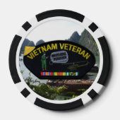 mariniers van de marine vietnam - oorlogsvaten pokerchips (Achterkant)
