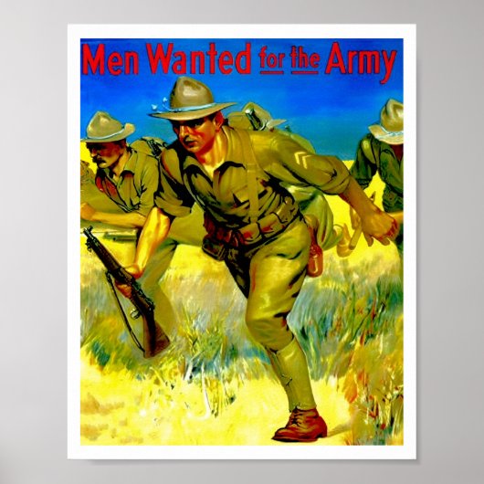 Mariniers zoeken naar het Poster van het leger (Voorkant)