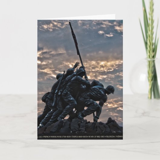 Marinierskorps Kaart (Voorkant)