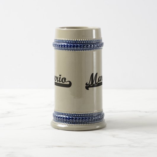 mARIO cLASSIC rETRO nAME dESIGN Bierpul (Center)