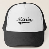 Mario Classic Style Name Trucker Pet (Voorkant)