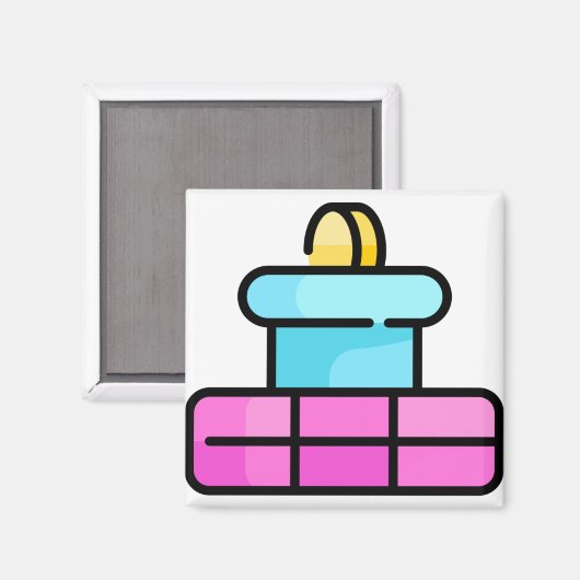 Mario Magneet (Voorkant / Achterkant)