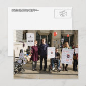 mario mitsis - uk demo group briefkaart (Voorkant / Achterkant)