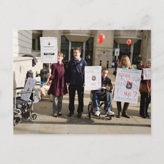 mario mitsis - uk demo group briefkaart (Voorkant)