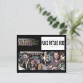 Mario Mosaic Briefkaart met individuele foto (Staand voorkant)