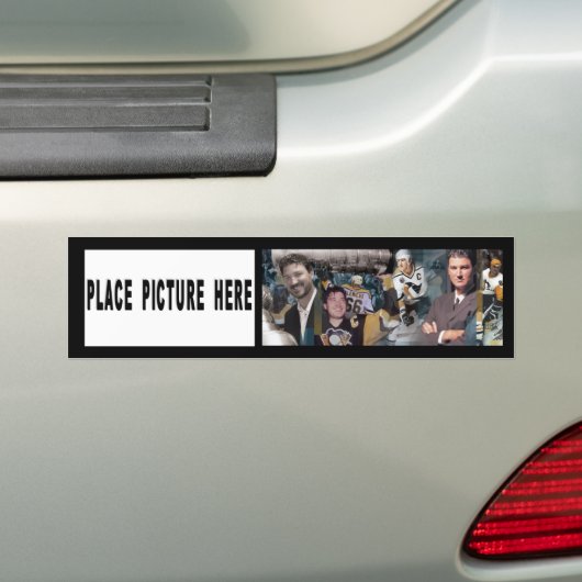 Mario Mosaic Bumpersticker w / Individuele foto (Op auto)