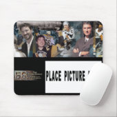 Mario Mosaic Muismat met individuele foto (Met muis)