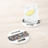 Mario Mosaic Onderzetters met Individuele foto (Zijkant)