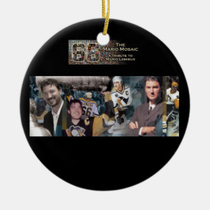 Mario Mosaic Ornament met individuele foto