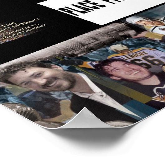 Mario Mosaic Poster met individuele foto (Hoek)