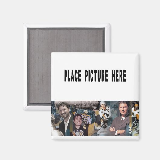 Mario mozaïek magneet w / individuele foto (Voorkant / Achterkant)