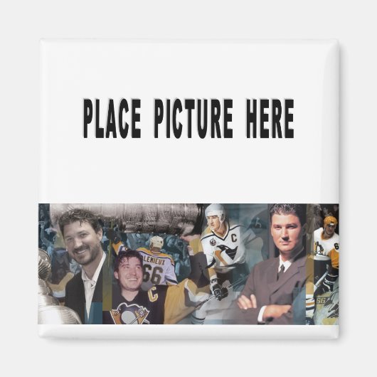 Mario mozaïek magneet w / individuele foto (Voorkant)