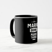 Mario Personalized Name Birthday Gift Mok (Voorkant links)