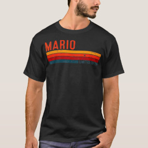 Mario Retro Limited Edition 80s 90s jongens T-shirt