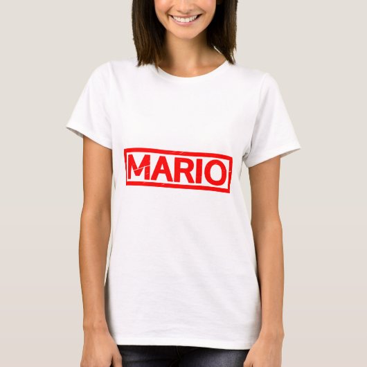 Mario Stamp T-shirt (Voorkant)