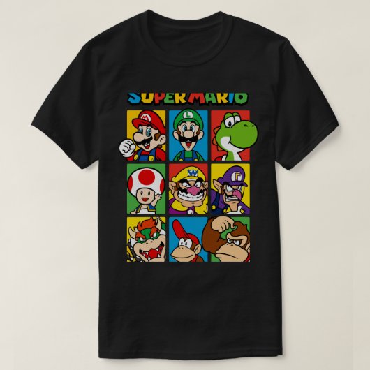 mario t-shirt (Design voorkant)