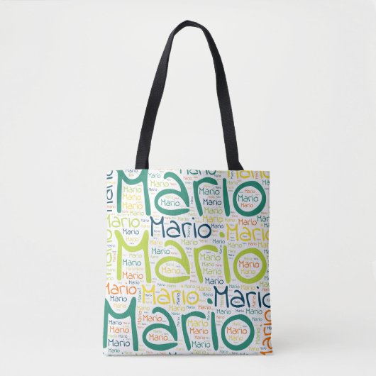 Mario Tote Bag (Voorkant)