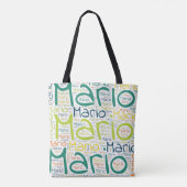 Mario Tote Bag (Achterkant)