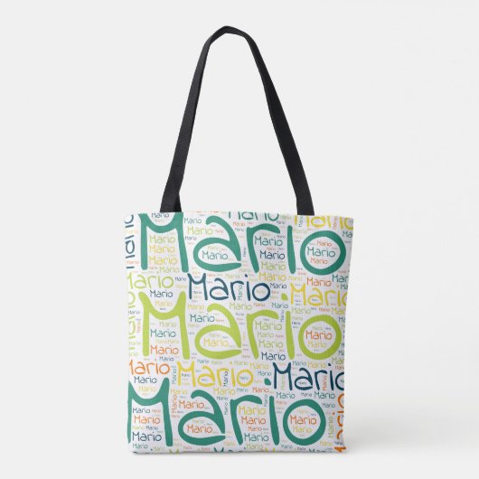 Mario Tote Bag (Achterkant)