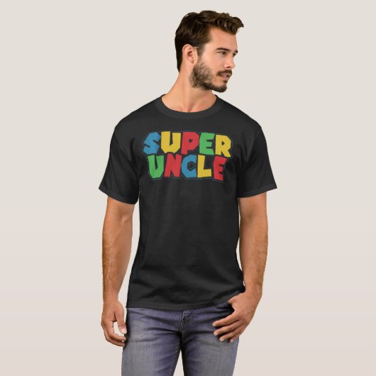 Mario Uncle Classic T-Shirt (Voorkant volledig)