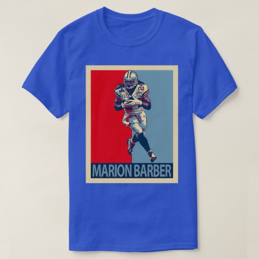 Marion Barber 1 T-shirt (Design voorkant)