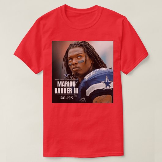 Marion Barber II T-shirt (Design voorkant)